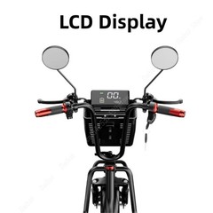 Folding Electric Mobility Scooter 1000W 48V 3 Wheel Electric Scooter Dual Motor