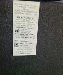 1 Unit Medline foam Wedge Ergonomic, Comfort -w/Logo TOP MSC50023C- 11″x18″x5″