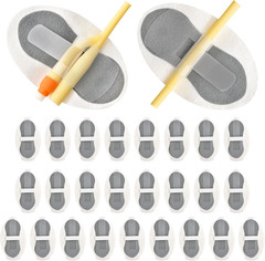 25Pcs Foley Catheter Stabilization Device, Urinary Leg Bag Catheter Tube Holder,