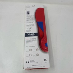 Vasyli Medical Red High Density Full-Length Orthotic Insoles – Small
