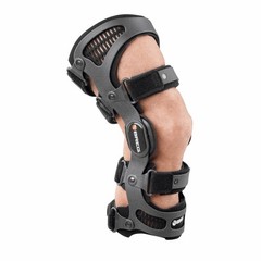 Breg Fusion XT Right Knee Brace, Black, ACL, PCL, Collateral Ligament, Size XXL
