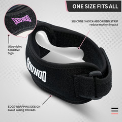 Patellar Tendon Support Strap 2 Pack,Knee Strap for Knee Pain Relief,Patella Ban