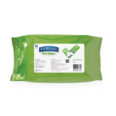 Fitright Aloe Personal Cleansing Cloth Wipes, Pack of 48, 8 X 10in 100 ct