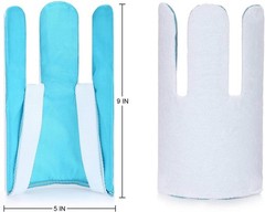 Nylon & Terry Cloth Sock Aid Tool for Effortless Dressing – Seniors & Disability