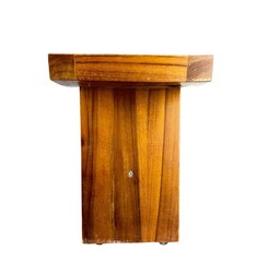Solid Teak Shower Bench 18″ AquaTeak Asia Bathroom Seat