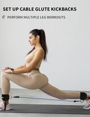 Ankle Strap for Cable Machine Professional Kickback Ankle Strap for Glute Workou