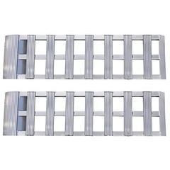 Aluminum Loading Ramps – Set of Two 40-Inch x 11-Inch Ramps for ATVs,