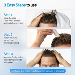 Be Bodywise Rosemary Hair Growth Serum Roll On 50ml – 3% Redensyl & Anagain