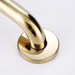 Gold Polished Brass Bathroom Bath Shower Safety Grab Bar Toilet Hand Rail Holder