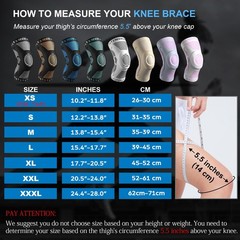 NEENCA Professional Knee Brace for Pain Relief, Medical Knee Support with Pat…