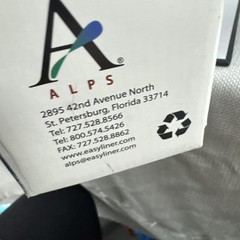 New In Box ALPS Extreme Amputee Prosthetic Sleeve Fabric Reinforced SFB26-2