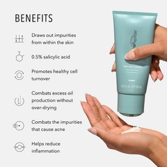 HydroPeptide Purifying Facial Cleanser, Pore-Perfecting Face Wash Absorbs & Bala