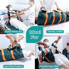 irtme Positioning Transfer Bed Pad, Reusable Sheet Patient Transfer Board
