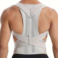 Back Posture Corrector Adjustable Brace Clavicle Support Upper Lower Back Belt