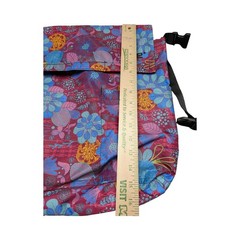 Vive Walker Bag Floral Pink Blue Purple Mobility Accessory Pouch Adjustable