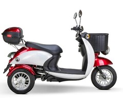 Yellow Supreme Mobility Scooter 400 lb Cap USA Warranty Service No Assembly Req