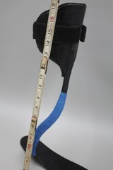 Kinetic Research THE NOODLE Custom Foot Brace Right Blue Black Hard Shell NICE