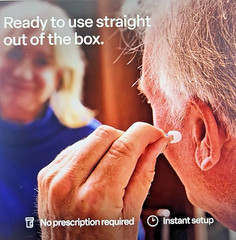 Audien Hearing ATOM X – Rechargeable OTC Hearing Aids NEWEST MODEL NEW $389