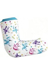 MACABRA Kids Waterproof Cast Cover For Leg Shower Bath Pattern