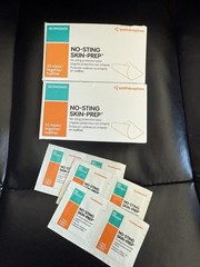 No sting Skin Prep Smith and Nephew 50ct 59420600 Exp11- 2025- 4- 2027 Lot of 2