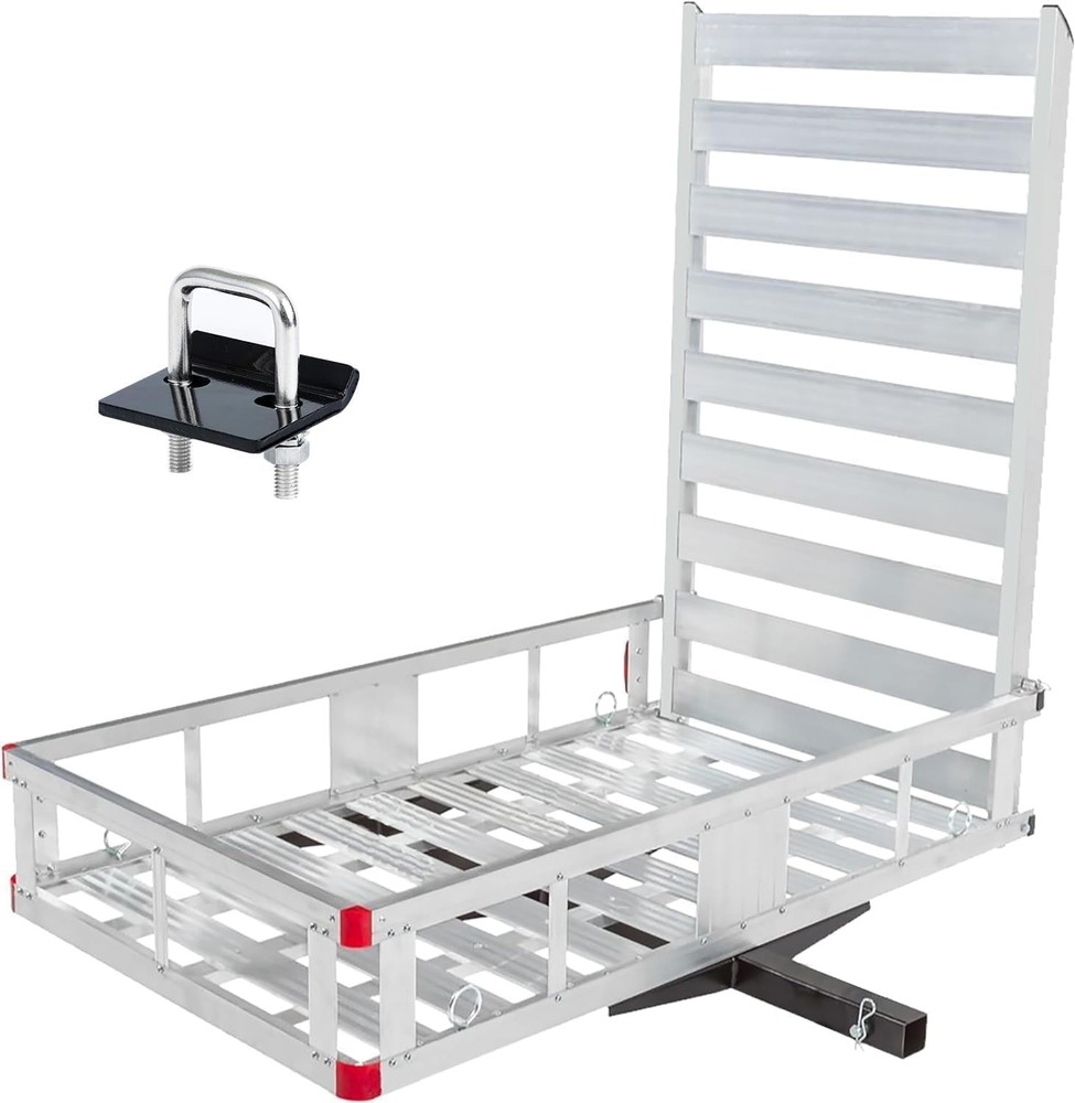 MaxxHaul 50945 Aluminum Hitch Mount Wheelchair/Mobility Carrier – 50″ x 29.5″