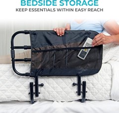 Stander EZ Adjust Bed Rail, Adjustable Senior Bedrail and Safety Assist Railing