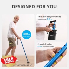 rehand Walking Cane Red