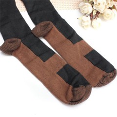 Copper Compression Socks Pressure Varicose Leg Support Long Stockings Men Women