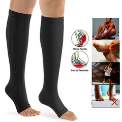 3 Pair Compression Calf Sleeve Running Leg Support Brace Sport Shin Splint Socks