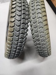 Invacare TDX SP Pr1mo Powertrax 3.00-8 Solid Filled Tires and Wheels WheelChair