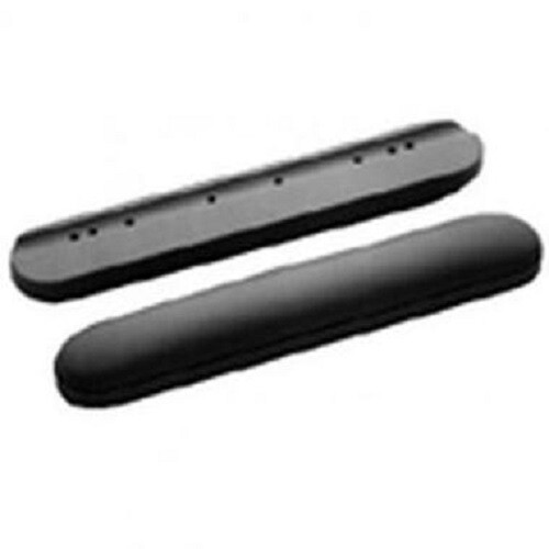 Desk Length 9″ Black Vinyl Padded Wheelchair Arm Rest PAIR