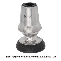 Walking Cane Stick Tips Universal Swivel Rubber Stainless Steel 19mm Inner