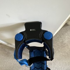 iWALK Hands Free Crutch Adjustable Height Adult Manual Knee Crutch Black one use