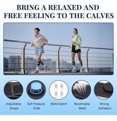Adjustable Sciatica Relief Brace Leg Calf Compression Support for LowerBack Pain