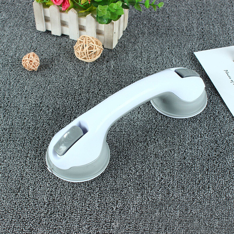 Bath Safety Handle Suction Cup Handrail Grab Bathroom Grip Tub Shower Bar Rail