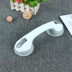 Bath Safety Handle Suction Cup Handrail Grab Bathroom Grip Tub Shower Bar Rail