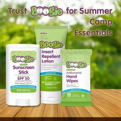 Boogie Antibacterial Hand Wipes By Boogie Alcohol Hypoallergenic And