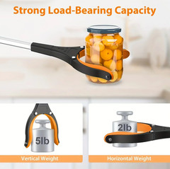 1PCS 32in Garbage Picker Gripper Tool with 360° Rotating Head – NEW