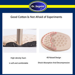 PAIR HALF INSOLES SHOE INSERTS FOREFOOT INSERT NON-SLIP SOLE CUSHION REDUCE PAD✅