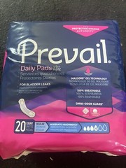 Prevail Daily Pads 20 Count Package
