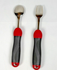 Adaptive Utensils Weighted Spoon Fork Set for Hand Tremors & Parkinson’s EUC