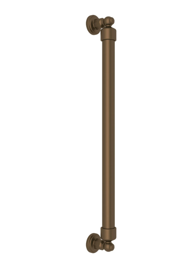 Rohl U.6907EB Bathroom Wall-Mounted Grab Bar for Shower Wall ENGLISH BRONZE New!