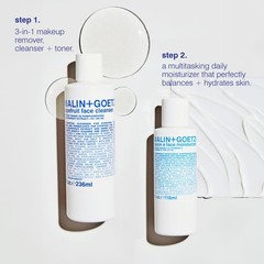 MALIN+GOETZ Grapefruit Face Cleanser – Gentle 3-in-1 Foaming Gel, Vitamin-Rich