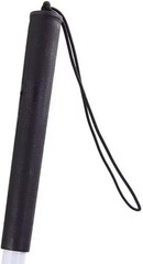 Aluminum Folding Walking Cane Stick Reflective Red for The Blind or White,Red
