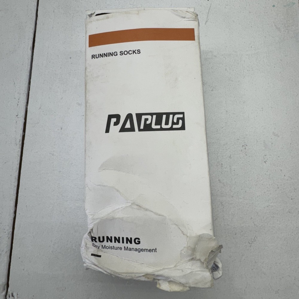 PA Plus 6 Pack Ankle Compression Socks Running Dry Moisture Adult Size L / XL