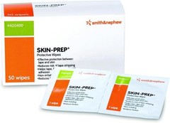 Convenient 50 Count Skin-Prep Protective Wipes – Sterile & Non-Sensitizing