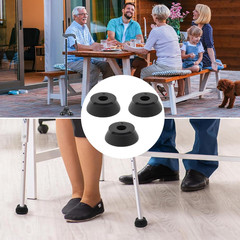Replacement Rubber Cane Tips Feet for Hurrycane Walking Sticks with Anti Slip