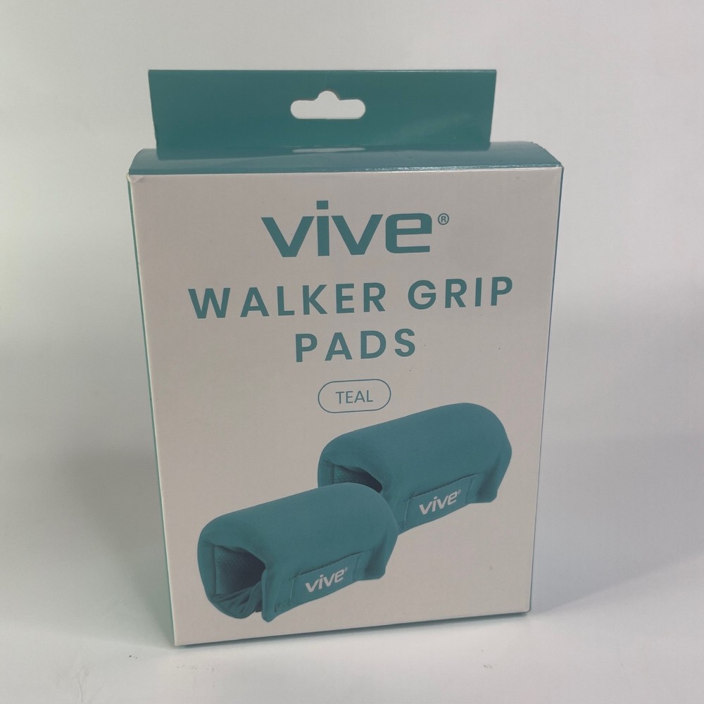 VIVE Walker Grip Pads TEAL – SET OF 2 – NEW OPEN BOX