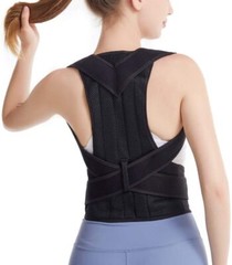 Adjustable Back Support Posture Safety Brace Shoulder Belt Vest Strap Men Women