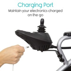 Compact Folding Power Mobility Wheelchair Scooter FDA Vive Health Fast Shipping